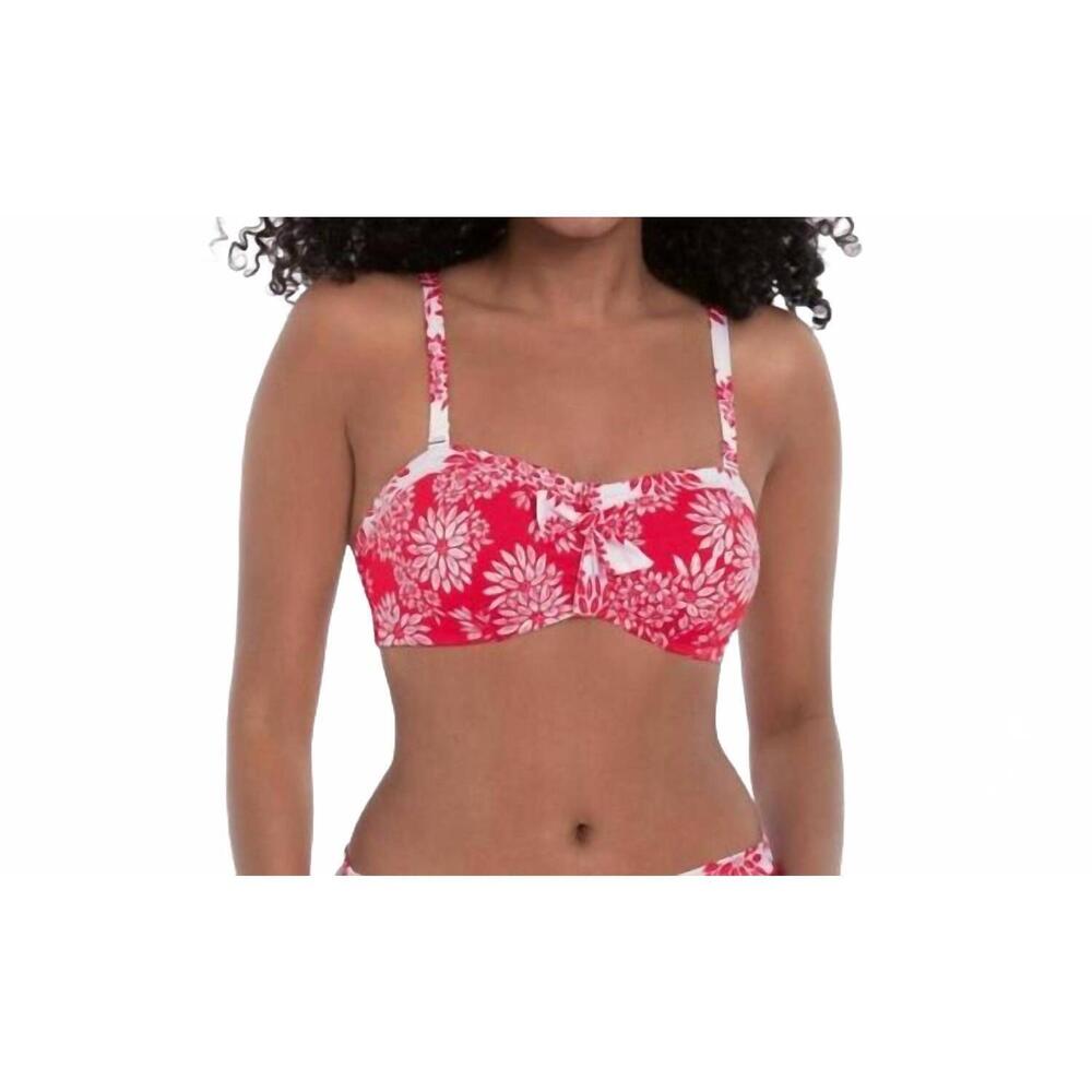 NEW ANITA elly bikini top in cranberry